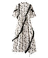 Ruffle Tape Floral Dress